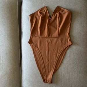 SHEIN V Neck Body Suit Size L